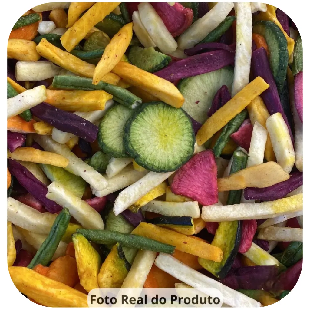 Mix de Vegetais Chips Crocantes