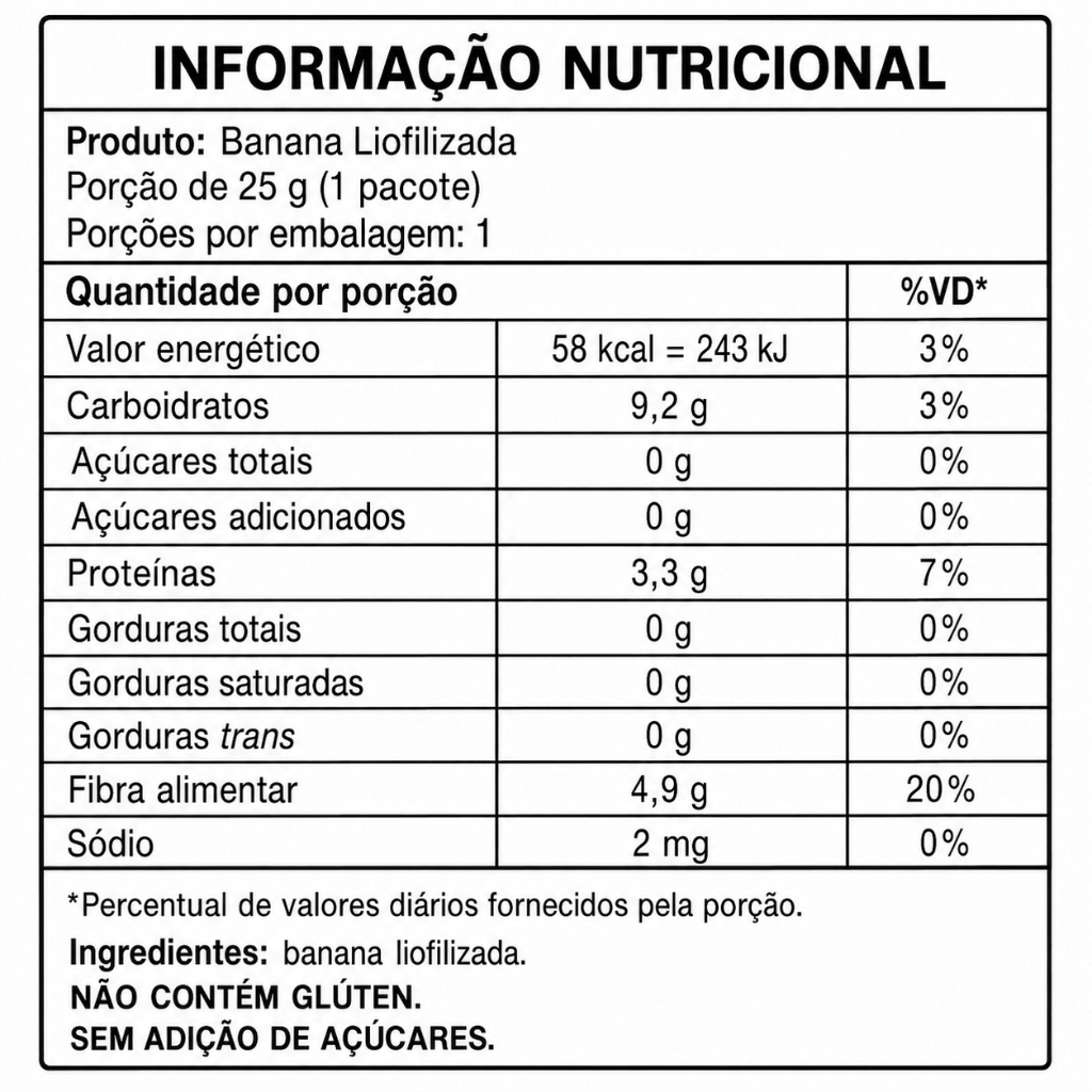 Banana Chips Salgada