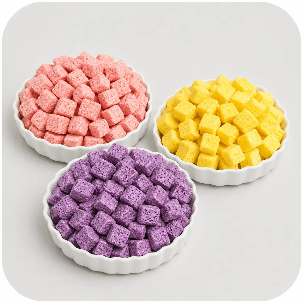 Combo Cubos de Iogurte Liofilizados - Pague 2 Leve 3